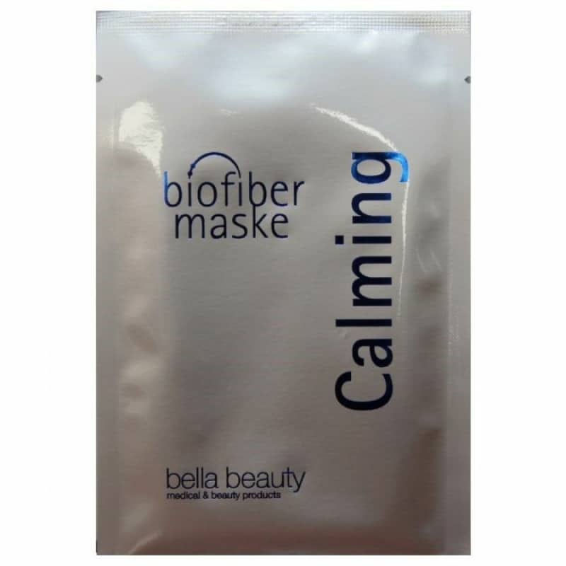 Calming biofiber mask